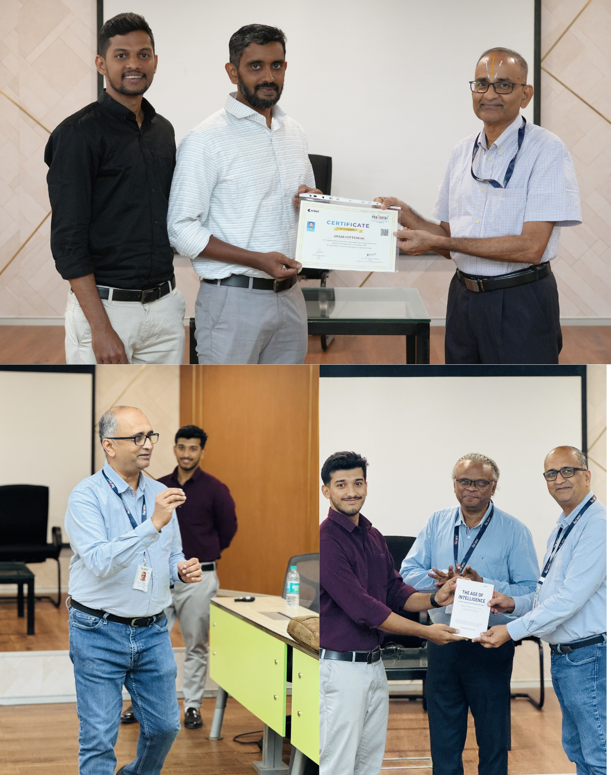 Slide 10 - Certificate ceremony with mentors