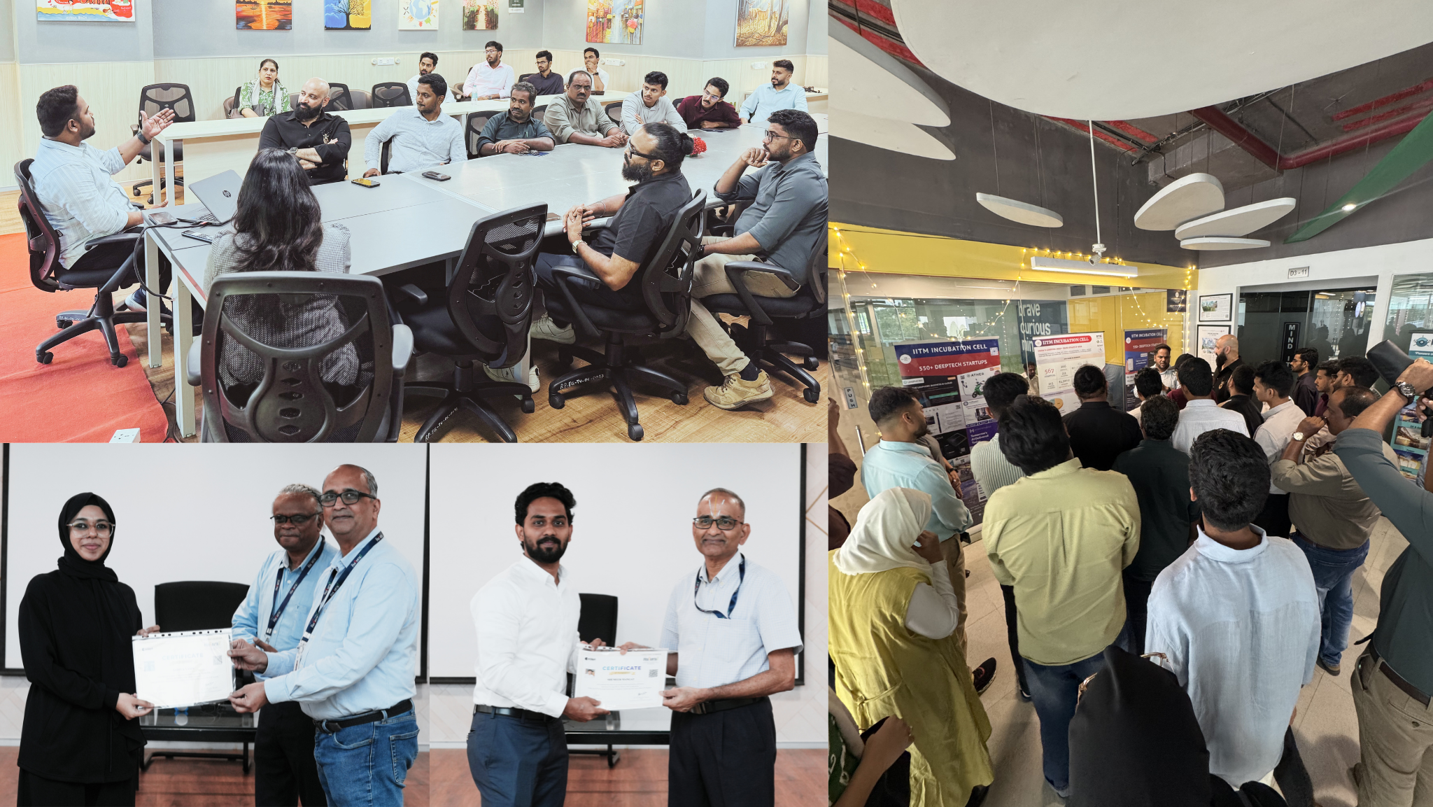 Community celebrations and IIT Madras Incubation Cell activities
